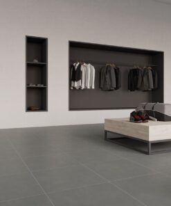 Gạch nhập khẩu Ấn Độ 60x60 đồng chất Raw Slate Grey