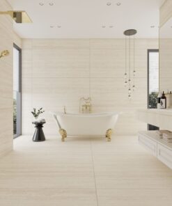 Gạch nhập khẩu Ấn Độ 80x160 Silk Natural Travertine