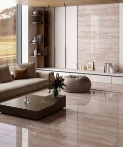 Gạch nhập khẩu Ấn Độ 80x160 Travertine Romano