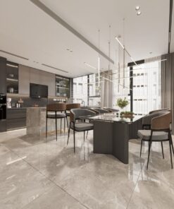 Gạch nhập khẩu Ấn Độ 80x80 Grey William