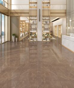 Gạch nhập khẩu Ấn Độ 80x80 Pulpis Choco Brown