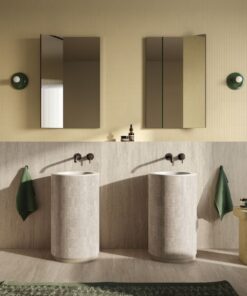 Gạch nhập khẩu Italia 60x120 Dorset Tortora Vein Cut