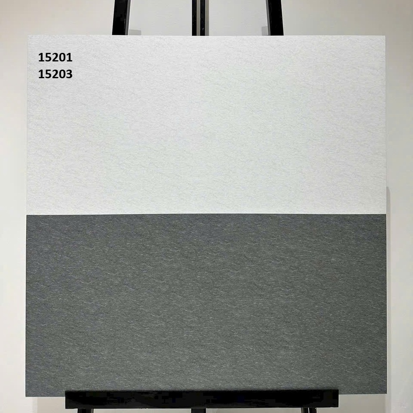 Gạch ốp tường Vitto 40x80 mã 15201-15203 men matt Gạch ốp tường Vitto 40x80 mã 15201-15203 men matt, bề mặt men matt, vân xi măng, màu trắng và xám