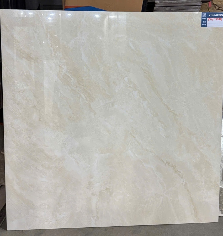 Gạch Viglacera 80x80 VV-GP8805 sang trọng bề mặt men bóng vân đá marble Gạch Viglacera 80x80 mã VV-GP8805 bề mặt men bóng, vân đá màu kem, thương hiệu Viglacera