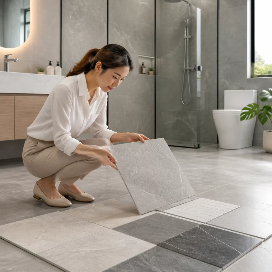 Chọn gạch nhà vệ sinh như thế nào để đảm bảo độ bền?