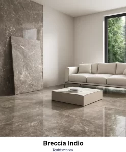 Gạch Ấn Độ 120x120 Breccia Oniciata - Phối cảnh 1