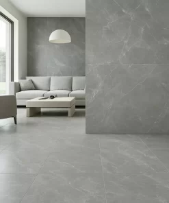 Gạch Ấn Độ 60x120 Carlino Grey - Phối cảnh 1