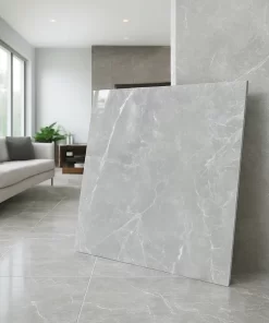 Gạch Ấn Độ 120x120 Corsica Grey - Phối cảnh 1