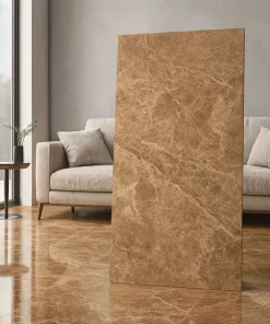 Gạch Ấn Độ 60x120 Emprador Autum - Phối cảnh 1