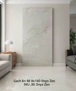 Gạch Ấn Độ 80x160 Onyx Zen - Phối cảnh 1
