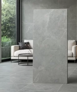 Gạch Ấn Độ 60x120 Santiago Gris - Phối cảnh 1