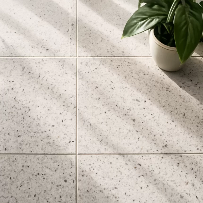 Gạch terrazzo 60×60: Ứng dụng khổ 60×60, cách phối và tính số lượng