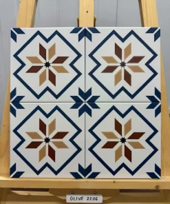 Gạch bông 20x20 hãng Novita OLIVE 2206