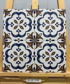 Gạch bông 20x20 hãng Novita OLIVE 2209