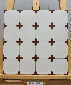Gạch bông 20x20 hãng Novita OLIVE 2230